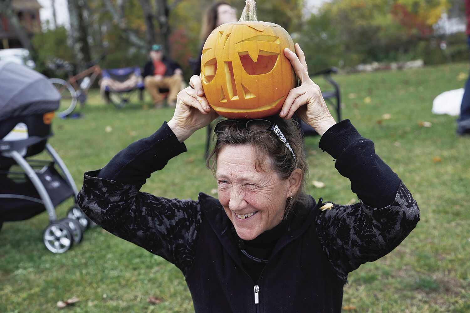 10-31-21 Halloween pumpkin head